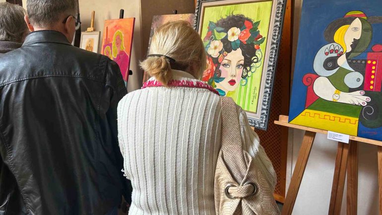 La exposición «Mujer» de la Asociación de Bellas Artes, hasta el 29 de marzo en Las Clarisas