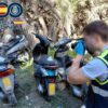 Detienen a dos menores de edad por robar ciclomotores, que escondían en una zona de vegetación junto al río