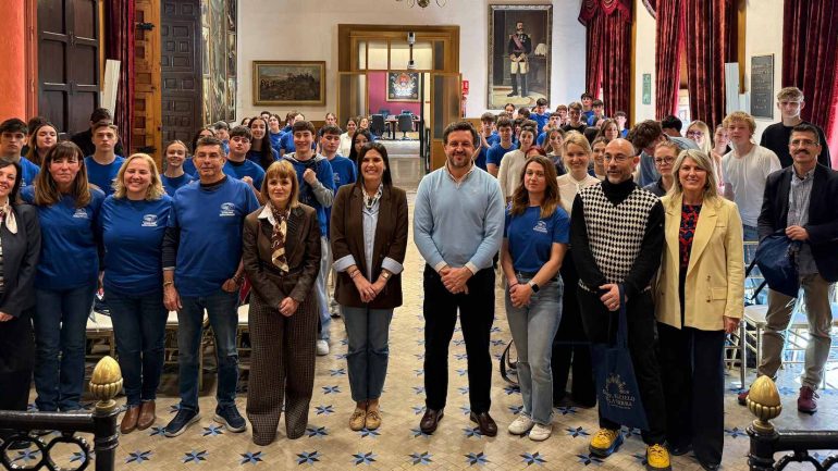 Alumnado de los institutos Severo Ochoa y Sixto Marco, Embajadores de Europa