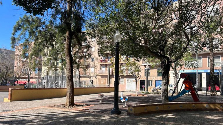 Obras para remodelar el Parque 9 d’Octubre