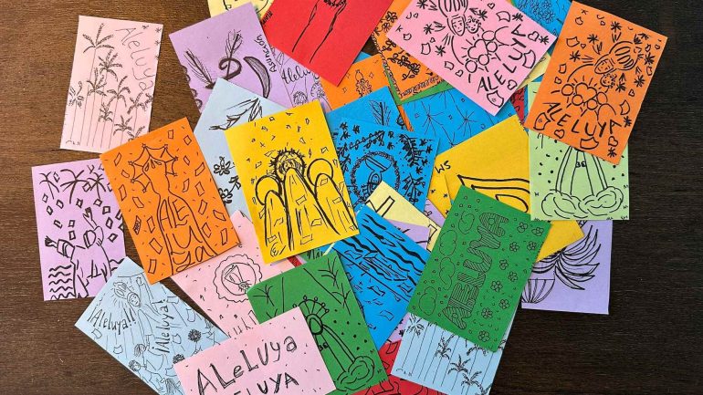 Así son las Aleluyas del Taller de la Basílica de Santa María