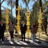 Elche envía palmas blancas a los Reyes, al Papa… y este año también a las alcaldesas de Santa Pola y Crevillent