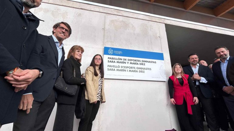 Ya se ha inaugurado el Pabellón de Deportes Sara Marín y María Díez