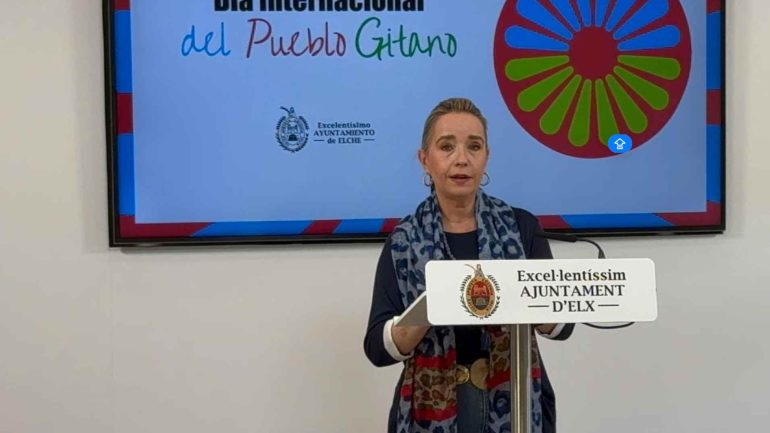 Elche conmemora el Día del Pueblo Gitano