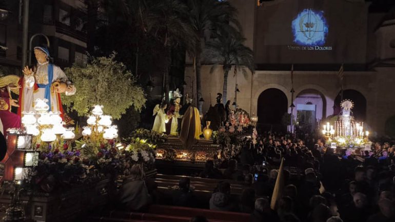 Crevillent. Miércoles Santo con mucha participación en la Concentración de Pasos y en la Pasión de Cristo