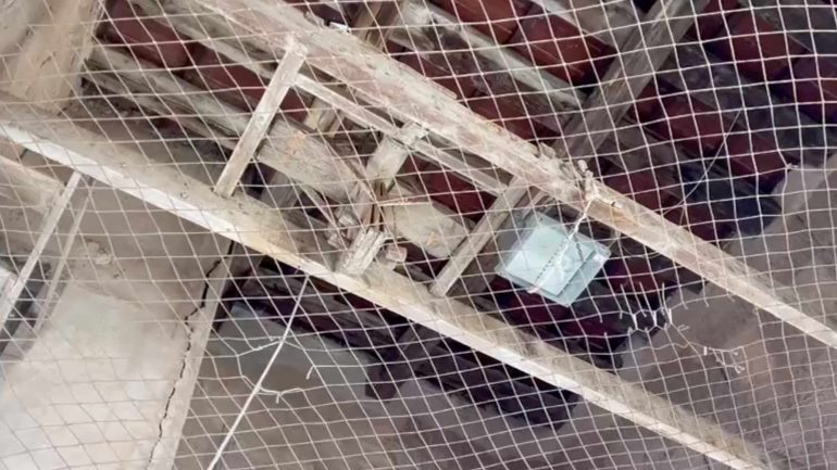 La matraca sustituye a las campanas en la Basílica de Santa María