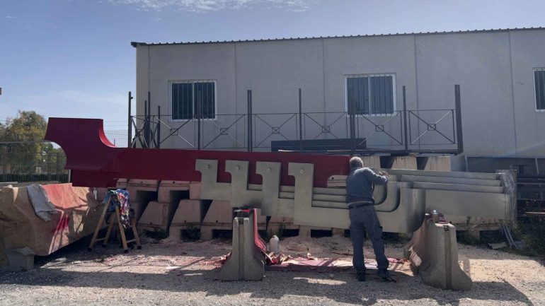 La escultura de Salvador Soria ya está restaurada y se instalará en la zona de Pedro Juan Perpiñán