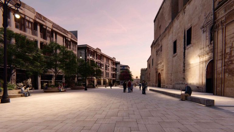 Las obras de reurbanización de la plaza del Congreso Eucarístico comenzarán en un mes y durarán diez meses