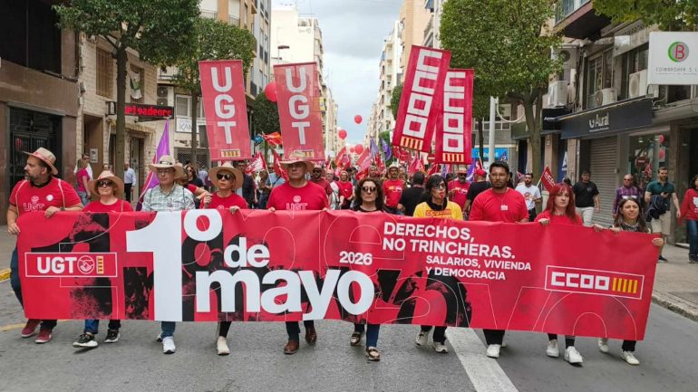 Elche sale a la calle en el Primero de Mayo