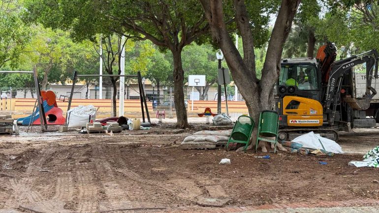 Renovación del parque 9 de Octubre
