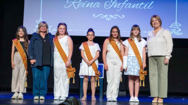 Santa Pola. Las cinco candidatas para ser Reina Infantil de las Fiestas Patronales
