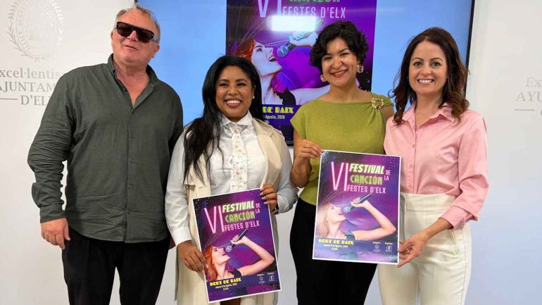 El Hort de Baix acogerá el 6 de agosto el Festival de la Canción Festes d’Elx