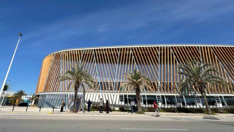 El Pabellón de Deportes Sara Marín y María Díez tendrá paradas de autobús