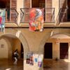 El arte sale a la calle en el V Certamen de Pintura Balconadas al Raval