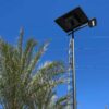 Nuevas farolas en Peña las Águilas, la mayor parte de energía solar
