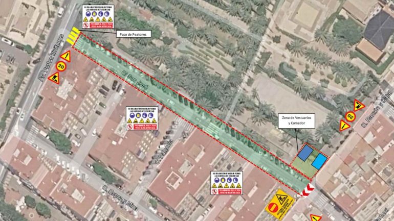 Santa Pola. Invierten 378.000 euros en la sustitución del colector de saneamiento de la calle San José