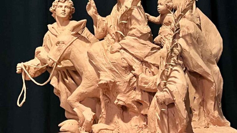 El paso de Jesús Triunfante sumará en 2028 las imágenes de una niña, un niño con su madre y San Juan Evangelista