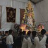 Primera noche de la Virgen del Rocío en el pantano