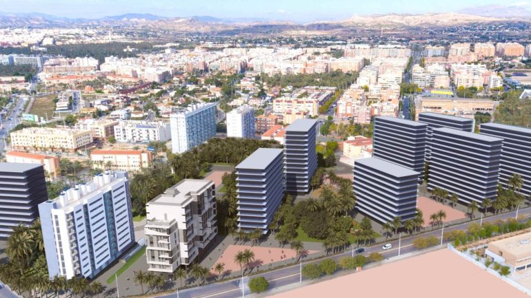 Elche se suma al Plan Estatal de Vivienda y se harán 328 nuevas viviendas en San Antón