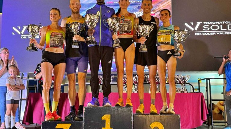 Santa Pola. Victor Kipruto y María Ureña ganan la primera edición de la 10k Summer Race