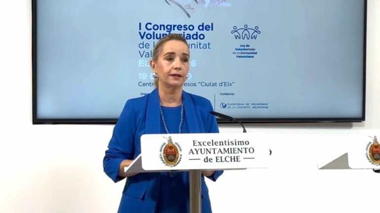Elche acoge el Primer Congreso Autonómico de Voluntariado, bajo el lema “Voluntariat: la millor versió de la nostra terra”