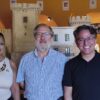 El mantenedor-pregonero de la cena de Moros y Cristianos visita el Museo de la entidad