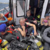 Rescatan sanas y salvas a 11 personas tras hundirse un catamarán en aguas de Tabarca