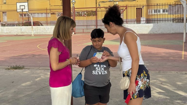 80 menores acuden a la Escuela de Verano de Los Palmerales