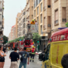 Incendio en el cuadro de contadores de un edificio en el que hay varias empresas, como COPE y esRadio