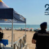 La Policía Nacional vigila las playas de Elche con drones y patrullas terrestres
