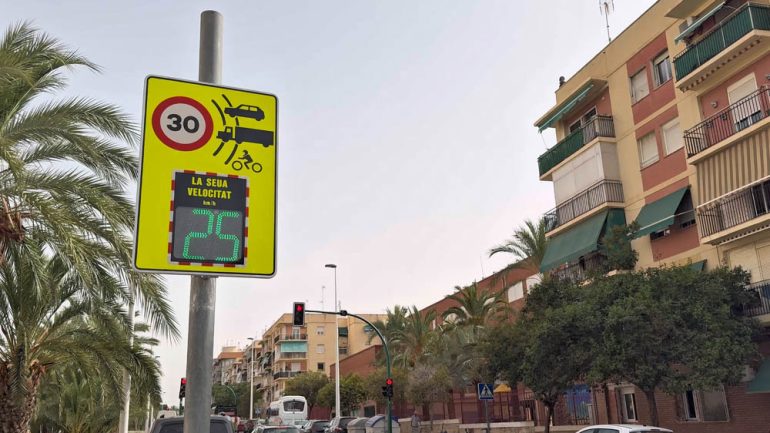 Más radares para controlar la seguridad vial en Elche