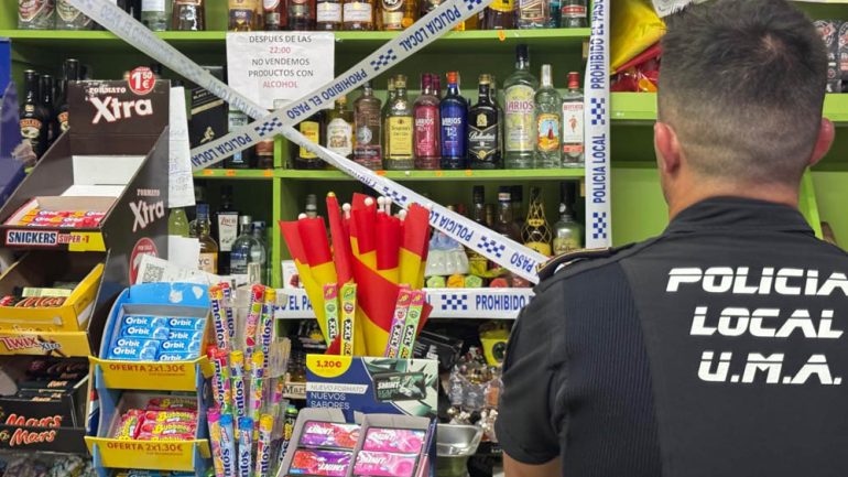 Precintan más de 7.500 botellas de alcohol por venta a menores