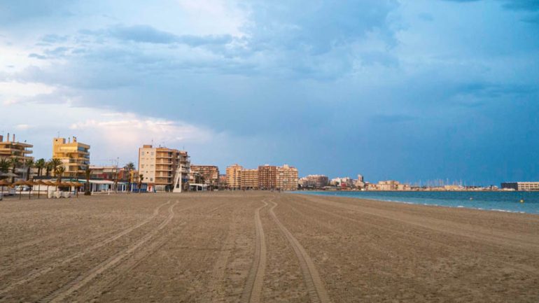 Santa Pola. Fallece un hombre en Gran Playa