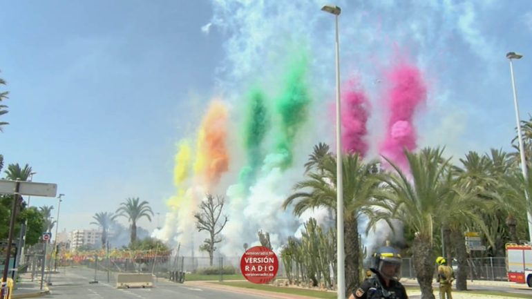 Última mascletà de concurso con ruido y color