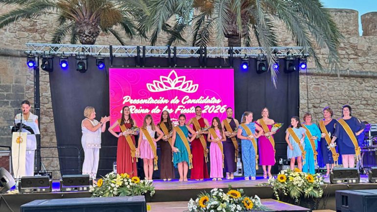 Santa Pola. La elección de las Reinas y Damas Mayores, Infantiles y de la Tercera Edad anticipan las Fiestas Patronales