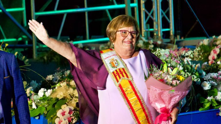 Santa Pola. Conchi Gabarrón, Reina de la Tercera Edad de las Fiestas 2026