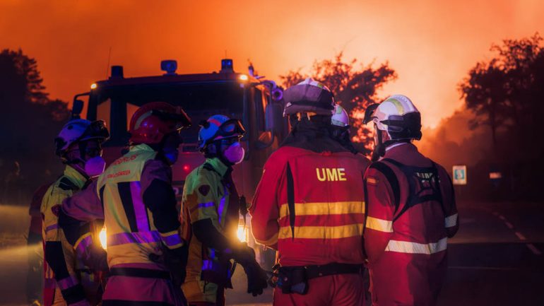 Un ilicitano y el hijo de una ilicitana, miembros de la UME, resultaron heridos en el accidente del vehículo que ha costado la vida a un compañero mientras participaban en la extinción de un incendio en Huesca