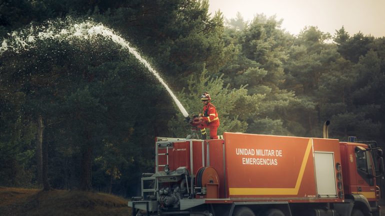 Un ilicitano, miembro de la UME, entre los heridos en el accidente que ha costado la vida otro compañero mientras participaban en la extinción de un incendio en Huesca