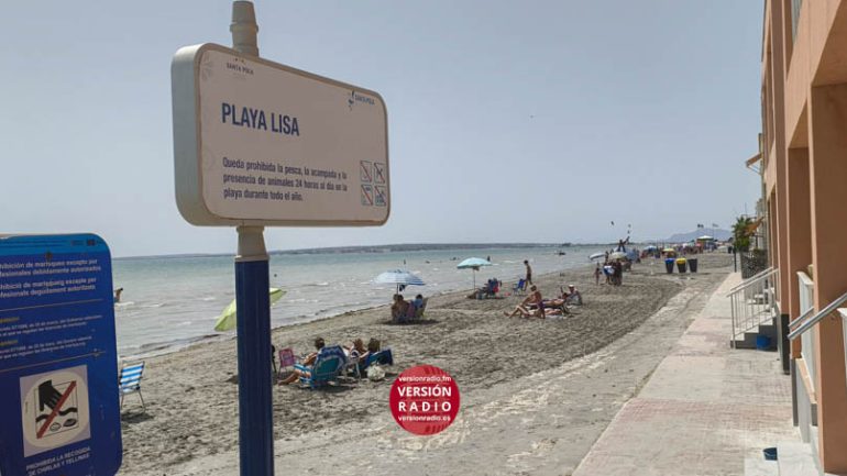 Santa Pola. Playa Lisa y Gran Playa recuperan la normalidad tras el meteotsunami