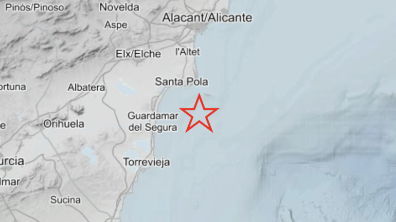 Santa Pola. Terremoto de 2 grados en el primer día de las Fiestas 2026