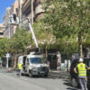 Comienza la instalación de la iluminación de Navidad