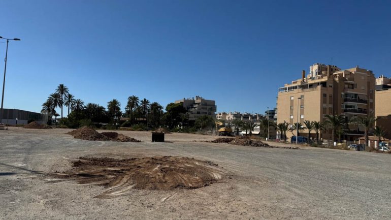 Nuevo aparcamiento de más de 400 plazas junto a la Jefatura de la Policía Local