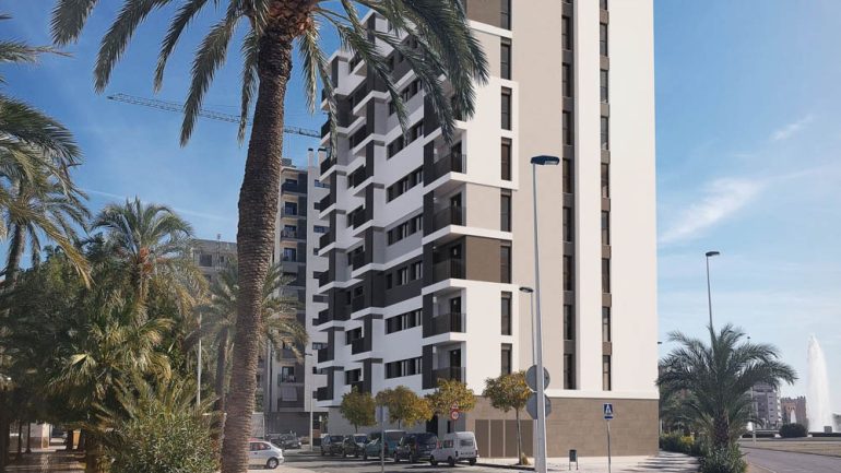 Pimesa licita un edificio de 45 viviendas en San Antón para realojar a familias del bloque 8