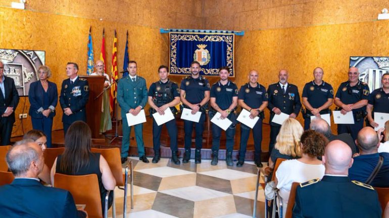 Santa Pola. La Policía Local celebra el día de los Santos Ángeles Custodios