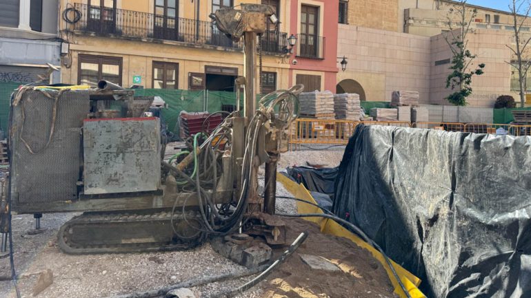 Trabajos de cimentación en los Baños Árabes para poner en valor el conjunto arqueológico