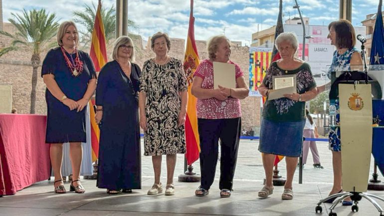 Santa Pola. Reconocimientos en la celebración del 9 d’Octubre