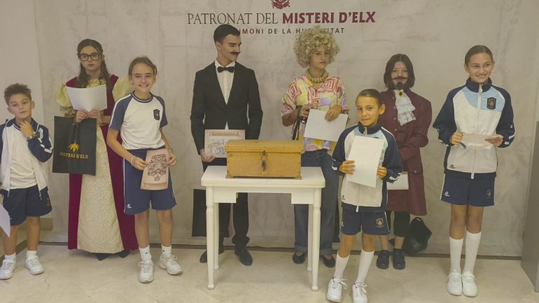 Yincana teatralizada para dar a conocer el Misteri d’Elx al alumnado ilicitano